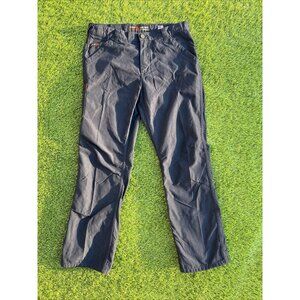 Ariat Pants Blue Flame Resistant FR Cat 2 Size 33/32 Low Rise M4 Boot